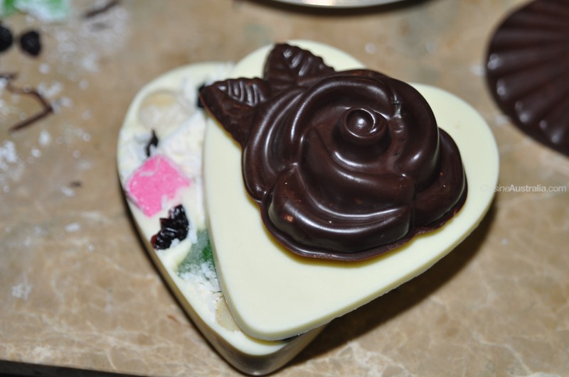White Chocolate Rocky Road Pour Box