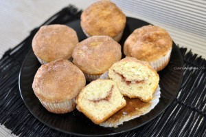 Jam Donut Cupcakes