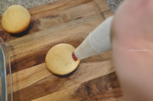 Jam Donut Cupcakes