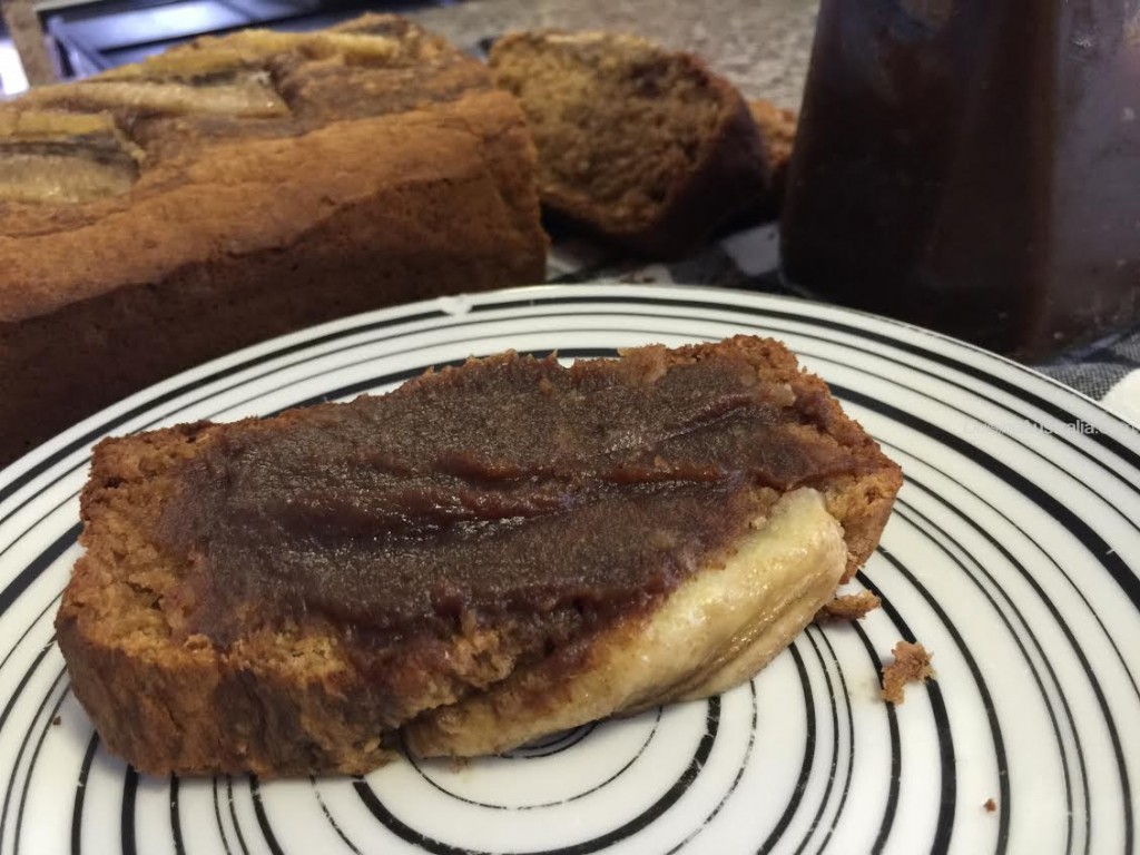 Date Spread on Banana Bread