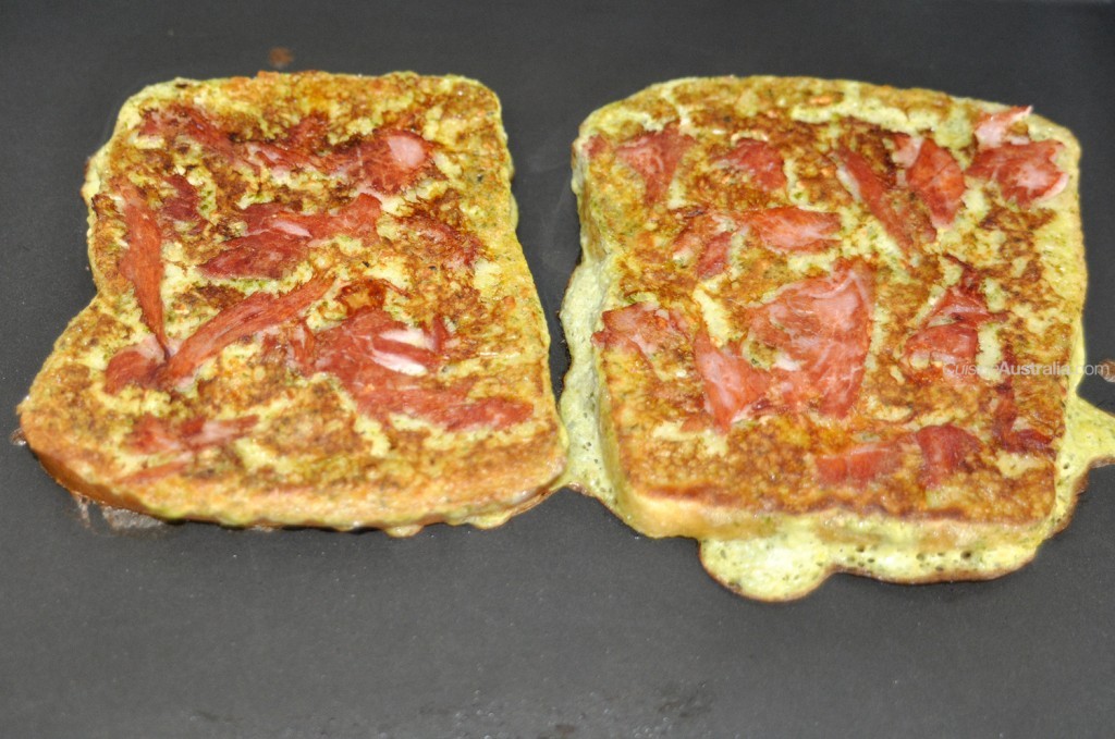 Pesto French Toast